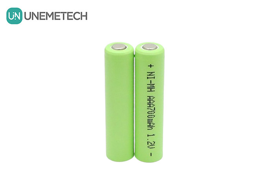 UNEMETECH AAA Заряжаемая Ni-MH батарея 1.2V 700mAh AAA700 Для электрической бритвы