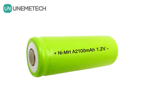 NiMH A2100mAh батарея 1.2V A 2100mAh перезаряжаемая батарея для фонариков CE одобрен