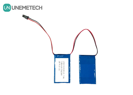 2C высокая скорость разряда Липо аккумуляторная батарея 553559 7.4V 1300mAh 2S для искусственной конечности