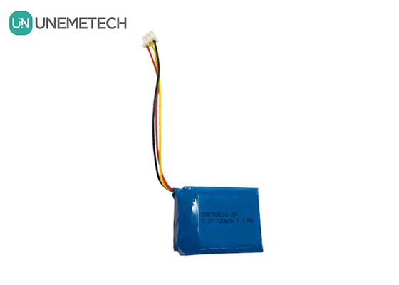 2S 7.4V Ли-полимерный аккумулятор 782632 720mAh