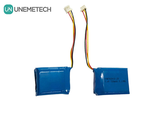 2S 7.4V Ли-полимерный аккумулятор 782632 720mAh
