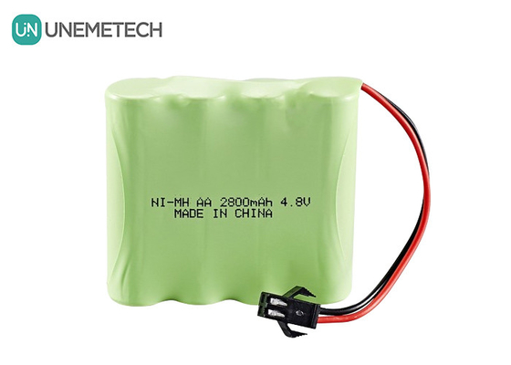 4.8V Никель-металл гидрид батарея 2800mAh перезаряжаемые батареи AA