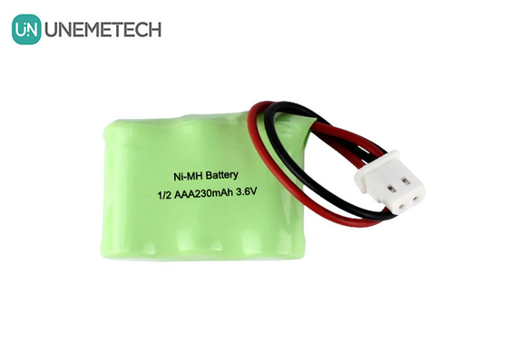 1/2AAA NiMH перезаряжаемые батареи 3.6V 230mAh Колонны перезаряжаемые батареи