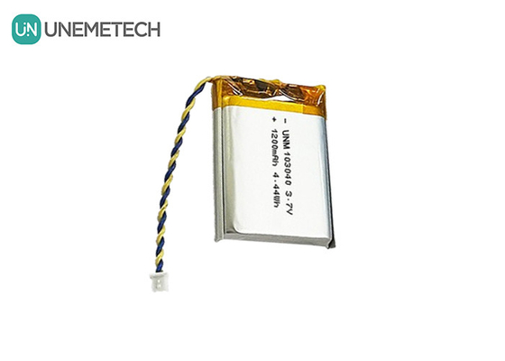 3.7V перезаряжаемая ли-полимерная батарея 103040 1200 мАч для медицинских приборов и светодиодных ламп