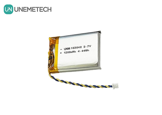 3.7V перезаряжаемая ли-полимерная батарея 103040 1200 мАч для медицинских приборов и светодиодных ламп