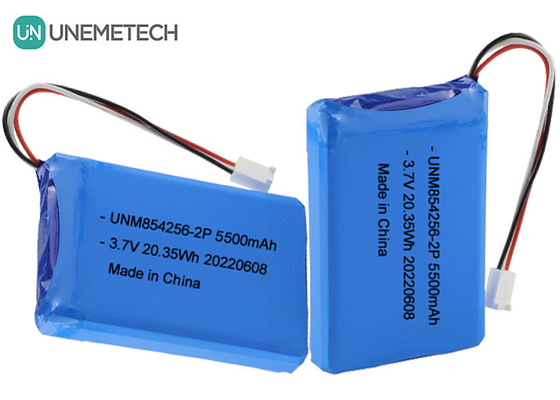 3.7V Li Poly перезаряжаемая батарея 854256 2P 5500mAh батареи промышленного оборудования