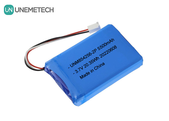 3.7V Li Poly перезаряжаемая батарея 854256 2P 5500mAh батареи промышленного оборудования