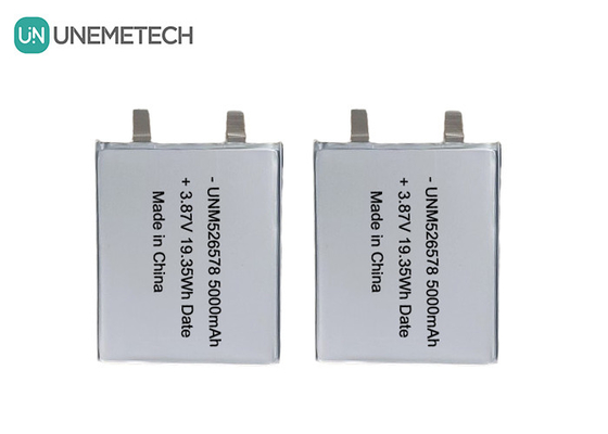 526578 3.87В высоковольтный LiPo аккумулятор 5000mAh 4.45V Зарядное напряжение для энергобанка