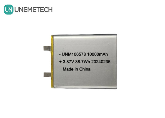 Липо аккумулятор высокой емкости 10000mAh 3.87V 106578 Для систем хранения энергии