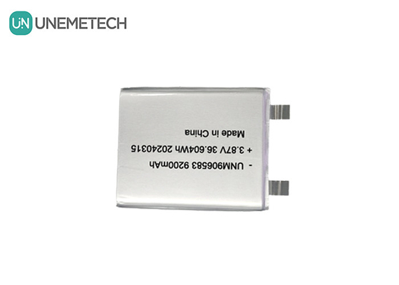3.87V 9200mAh 906583 Высоковольтный литий-ионный аккумулятор для энергетического банка
