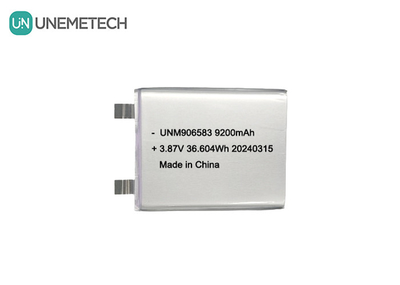 3.87V 9200mAh 906583 Высоковольтный литий-ионный аккумулятор для энергетического банка