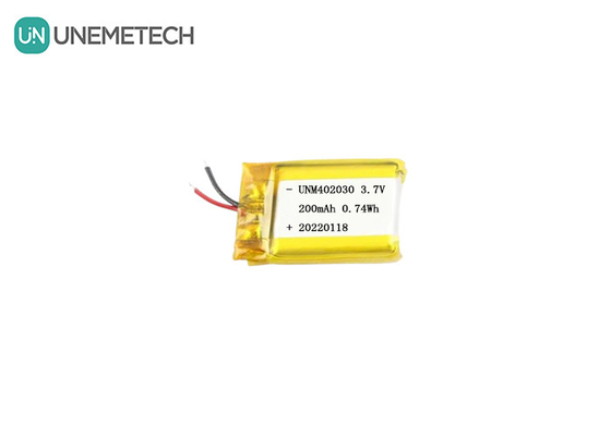 Малый размер 402030 3.7V 200mAh перезаряжаемая липоаккумуляторная батарея для электронных продуктов