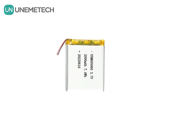 UNEMETECH 605060 2000mAh Полимерная литийная батарея 3.7V Прибор красоты Акумулятор