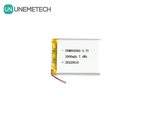 UNEMETECH 605060 2000mAh Полимерная литийная батарея 3.7V Прибор красоты Акумулятор