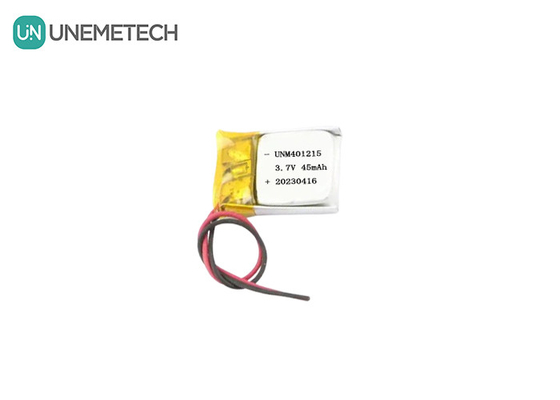 Ультратонкая литий-полимерная батарея 401215 3.7V 45mAh Ли-По батарея для GPS-трекера