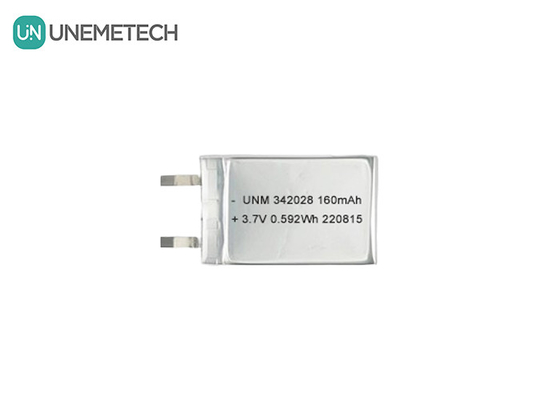 Bluetooth батарея 160mAh 3.7V перезаряжаемая литий-полимер-ионная батарея 342028 для трекера