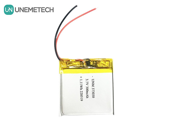 3.7V 300mAh LiPo перезаряжаемая батарея 373030 для Bluetooth динамика