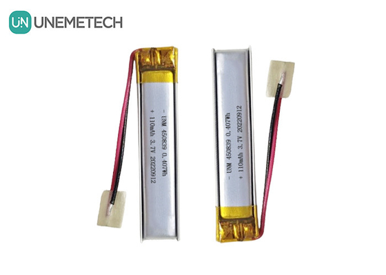 Точное проектирование 3.7В 110mAh Липо аккумулятор перезаряжаемый литий полимерный аккумулятор 450839