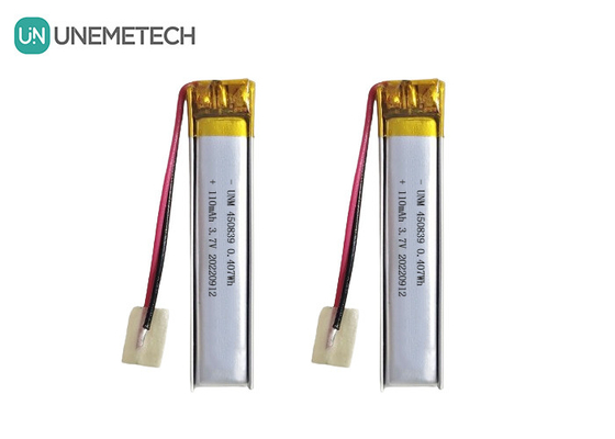 Точное проектирование 3.7В 110mAh Липо аккумулятор перезаряжаемый литий полимерный аккумулятор 450839