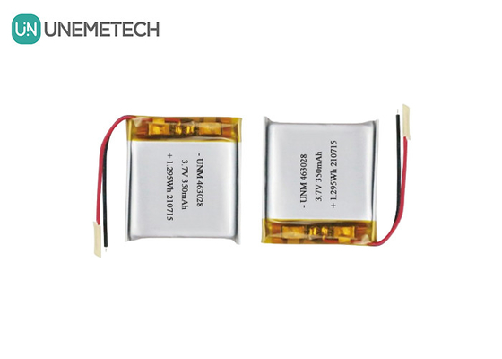 Ли-полипаки 463028 3.7В 350mAh перезаряжаемая ли-полимерная батарея для игрового планшета