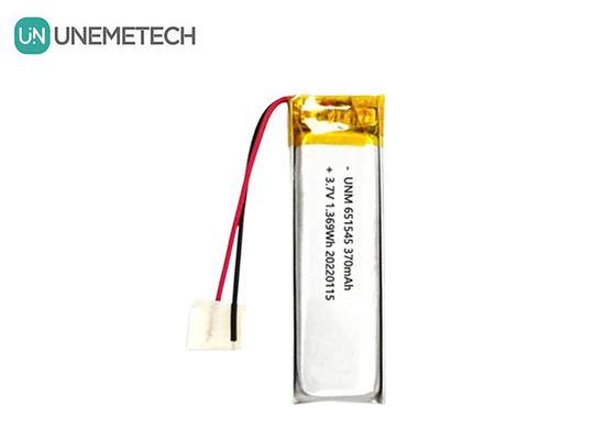 3.7V 370mAh 651545 Перезаряжаемая литий-литий-ионная полимерная батарея для цифровых продуктов