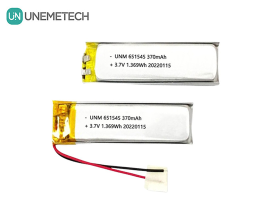 3.7V 370mAh 651545 Перезаряжаемая литий-литий-ионная полимерная батарея для цифровых продуктов