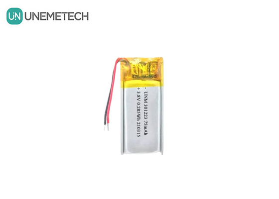 3.8V 75mAh Литий-ионный полимерный аккумулятор 321223 Маленький аккумулятор Lipo для электронной ручки