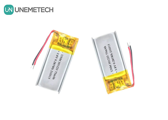 3.8V 75mAh Литий-ионный полимерный аккумулятор 321223 Маленький аккумулятор Lipo для электронной ручки