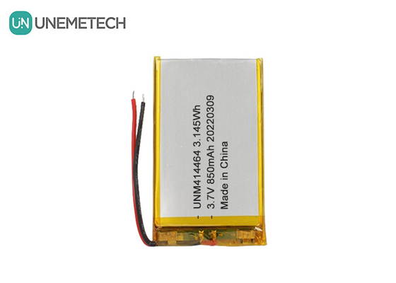 3.7V 850mAh перезаряжаемая LiPo батарея 414464 Pouch батарея для настольной лампы