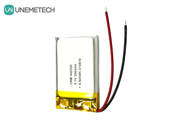 3.7V 250mAh Lipo перезаряжаемая батарея 442332 Для портативных электронных весов