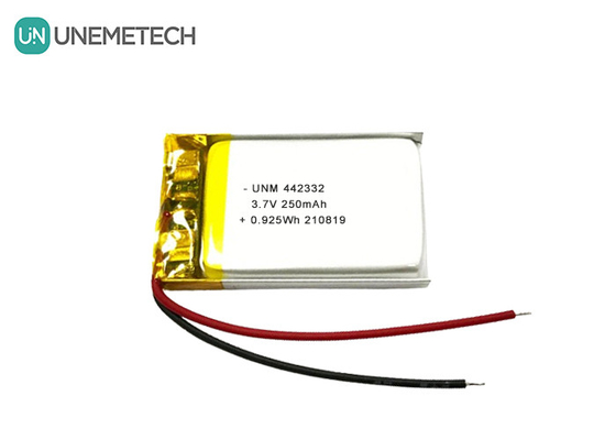 3.7V 250mAh Lipo перезаряжаемая батарея 442332 Для портативных электронных весов