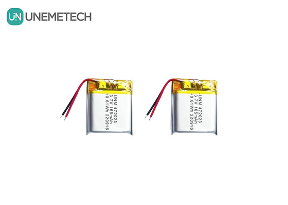 Перезаряжаемая литий-ионная полимерная батарея 3.7В 165mAh 472023 MP3 плеер