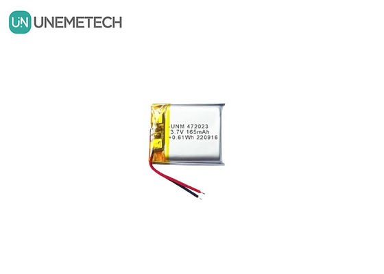 Перезаряжаемая литий-ионная полимерная батарея 3.7В 165mAh 472023 MP3 плеер