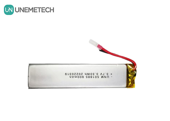 3.7V 900mAh Липо аккумулятор прямоугольный литий полимерный аккумулятор 501885 для миниатюрного цемера