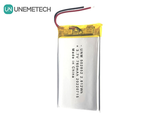 3.7V 760mAh Литий-ионный полимерный аккумулятор 502852 для светодиодных светильников