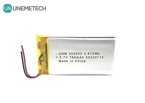 3.7V 760mAh Литий-ионный полимерный аккумулятор 502852 для светодиодных светильников
