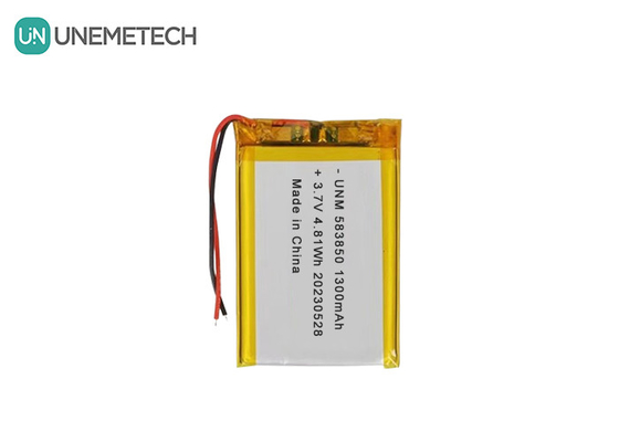 3.7V 1300mAh Стандартная литий-ионная полимерная батарея 583850 для электронных продуктов