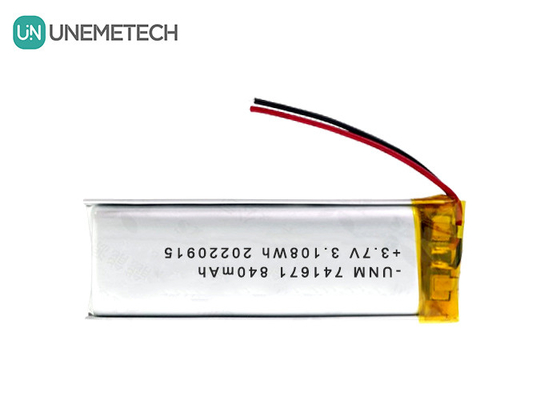 3.7V 840mAh Lipo перезаряжаемые батареи 741671 Для умного розетки