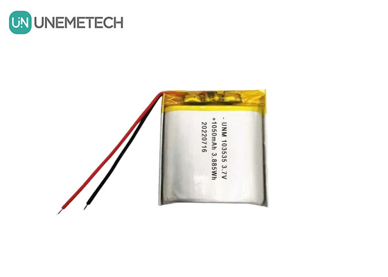 3.7V 1050mAh Липо батарея 103535 для миниатюрных проекторов