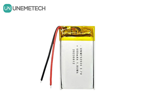 3.7V 500mAh 752035 Продвинутая литий-полимерная батарея для дистанционного управления