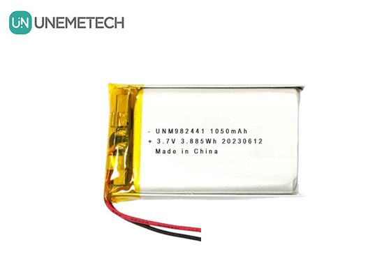 OEM ODM Настройка 3.7V 1050mAh Литий-ионный полимерный аккумулятор 982441 для интеллектуального колокола