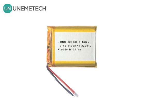 3.7V 1400mAh высокопроизводительная литий-ионная полимерная батарея 103339 для игрушечных автомобилей
