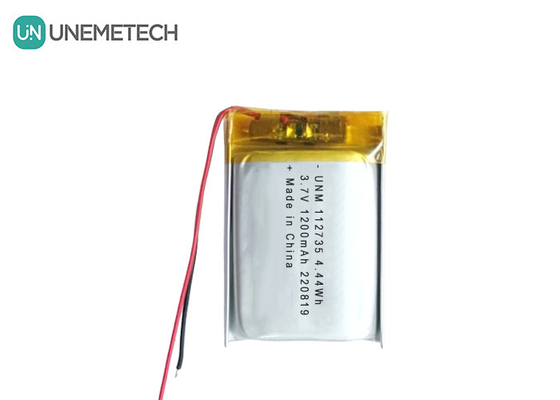 3.7V 1200mAh перезаряжаемая гибкая LiPo батарея 112735 для электронных планшетов