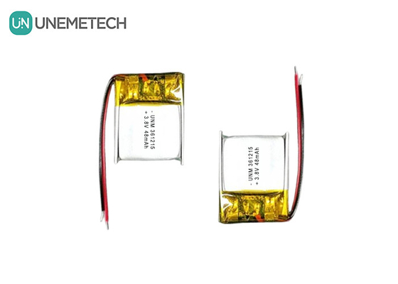3.8V 48mAh Высоковольтная небольшая литиевая полимерная батарея 361215 для устройств RFID