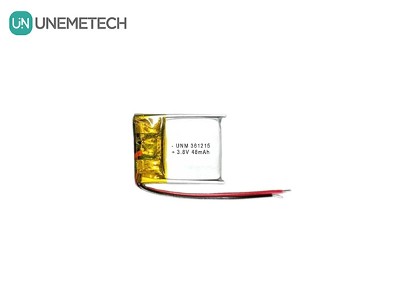 3.8V 48mAh Высоковольтная небольшая литиевая полимерная батарея 361215 для устройств RFID
