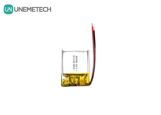 3.8V 48mAh Высоковольтная небольшая литиевая полимерная батарея 361215 для устройств RFID