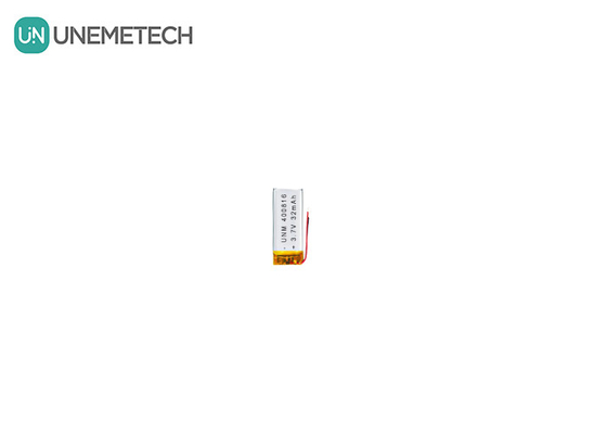 3.7V 32mAh Маленькая перезаряжаемая LiPo батарея 400816 Для термометров