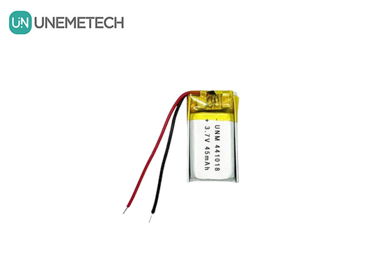 3.7V 45mAh Маленькая Литий Полимерная Батарея 441018 для умных очков