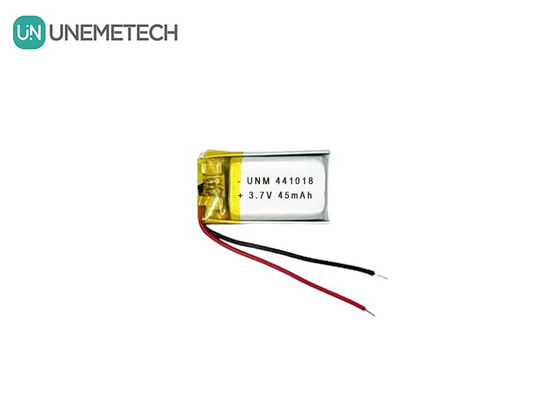 3.7V 45mAh Маленькая Литий Полимерная Батарея 441018 для умных очков
