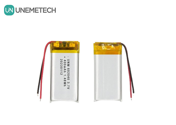 3.7V 400mAh 602040 Литий полимерный аккумулятор Долгий срок службы Для Bluetooth гарнитуры